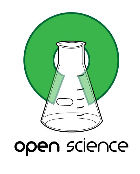 Image showing the logo of the Open Science movement